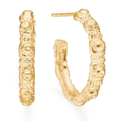 Studio Z Urchin Elegance Ohrstecker in vergoldetem Sterlingsilber