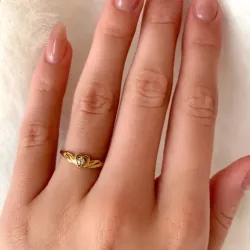 Herzen Ring aus 9 Karat Gold - Gold Collection