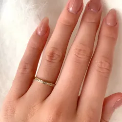 eng Gold Ring aus 9 Karat Gold - Gold Collection