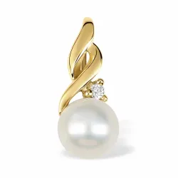Perle Anhänger aus 9 Karat Gold - Gold Collection