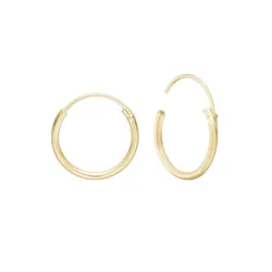 12 mm Aagaard Kreole in 8 Karat Gold