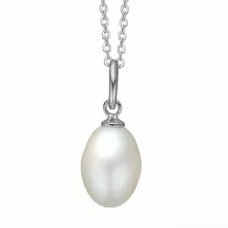 Aagaard Perle Halskette mit Anhänger in Silber
