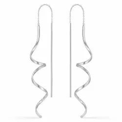 Støvring Design lange Ohrringe in Silber