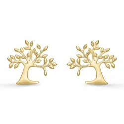 Støvring Design Lebensbaum Ohrringe in 8 Karat Gold
