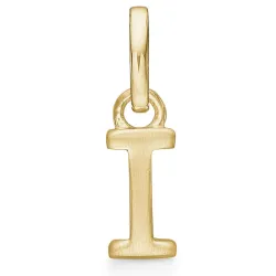 Støvring Design buchstab i Anhänger in vergoldetem Sterlingsilber