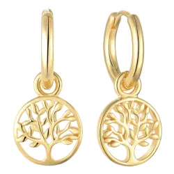 Støvring Design Lebensbaum Kreole in vergoldetem Sterlingsilber