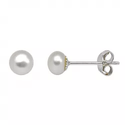 5 mm Støvring Design Perle Ohrringe in Silber
