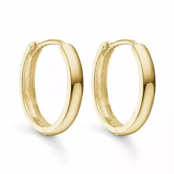 15 mm Støvring Design Kreole in 8 Karat Gold