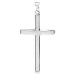 22 x 35 mm Støvring Design Kreuz Anhänger in Silber