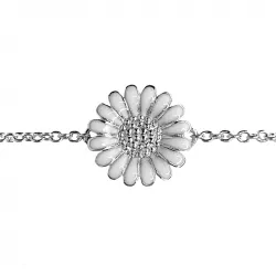 10 mm Siersbøl Marguerite Armband in Silber