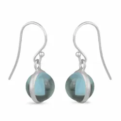 Kugel Ohrringe in Silber - Loom Stones