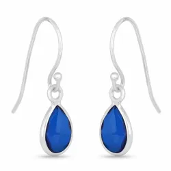 Tropfen Ohrringe in Silber - Loom Stones