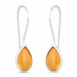 Bernstein Ohrringe in Silber - Loom Stones