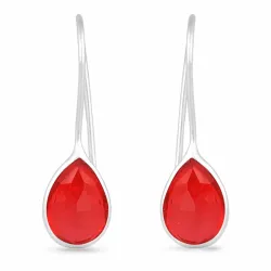 Granat Ohrringe in Silber - Loom Stones