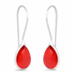 Granat Ohrringe in Silber - Loom Stones