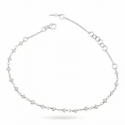 Perle Armband aus Silber 18 cm plus 4 cm x 3,0 mm