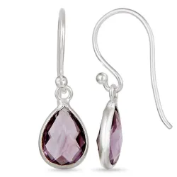 Tropfen Ohrringe in Silber - Loom Stones