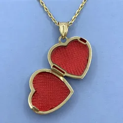 Medaillon aus 14 Karat Gold