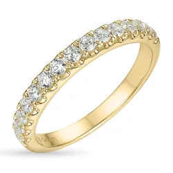 Zirkon Ring aus 9 Karat Gold