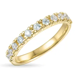 Zirkon Ring aus 9 Karat Gold