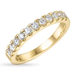 Zirkon Ring aus 9 Karat Gold