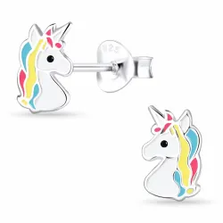 Einhorn Kinderohrringe in Silber - Little Ones