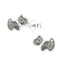 Hunde Kinderohrringe in Silber - Little Ones
