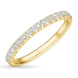 Zirkon Goldring aus 9 Karat Gold