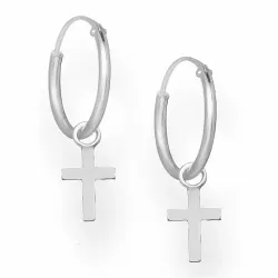 Kreuz Kreole in Silber - Amoré