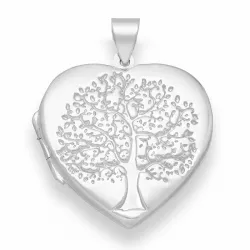 Herz Lebensbaum Anhänger aus Silber