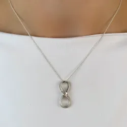 infinity Anhänger aus Silber