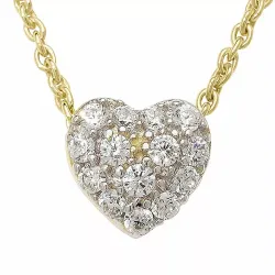 Einfacher Ankerhalskette aus 9 Karat Gold und Anhänger aus 9 Karat Gold