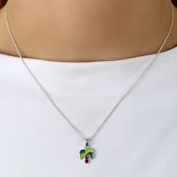 Palme Anhänger aus Silber