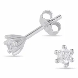 4-4,5 mm Ohrstecker in Silber