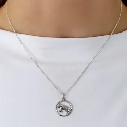 sternzeich widder Anhänger aus Silber