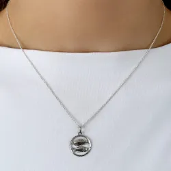 sternzeich fische Anhänger aus Silber