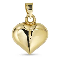 13 x 18 mm Herz Anhänger aus 9 Karat Gold - Amoré