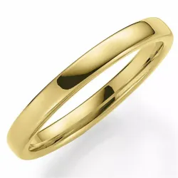 eng 3 mm Trauring aus 9 Karat Gold