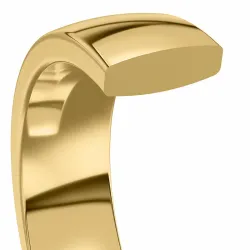 4 und 3 mm trauringe aus 14 Karat Gold 0,02 ct - set