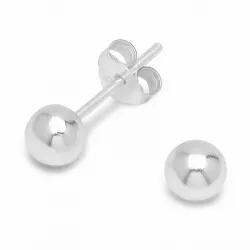 5 mm Kugel Ohrringe in Silber