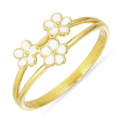 Marguerite Ring aus vergoldetem Sterlingsilber - Majse