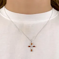 Kreuz Anhänger aus Silber