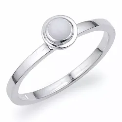 Einfacher silber ring aus silber