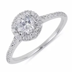 Zirkon Ring aus Silber