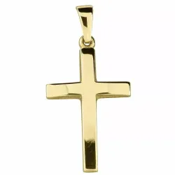 14 x 24 mm Kreuz Anhänger aus 8 Karat Gold - Amoré