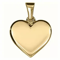 13 x 12,5 mm Herz Anhänger aus 8 Karat Gold - Amoré