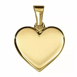 11 x 10,5 mm Herz Anhänger aus 8 Karat Gold - Amoré