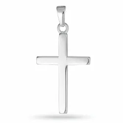 16,5 x 24,5 mm Kreuz Anhänger aus Silber - Amoré