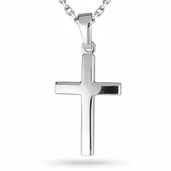 Kreuz Halskette aus Silber und Anhänger aus Silber - Amoré