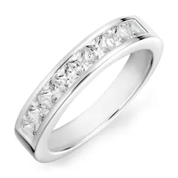 Zirkon Memoirering aus Silber